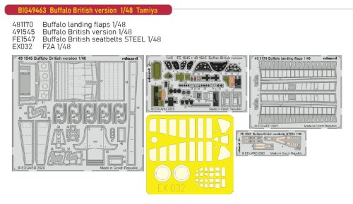 Przejdź do produktu Eduard BIG49463 - 1:48 Buffalo British version