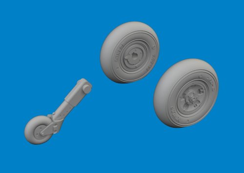 Przejdź do produktu Eduard 672424 - 1:72 Spitfire Mk.I/II/V wheels
