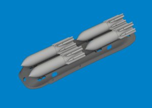 Eduard 6481152 - 1:48 S-199 4xETC 50 rack w/ bombs Print 3D