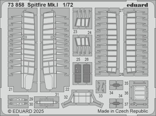 Przejdź do produktu Eduard 73858 - 1:72 Spitfire Mk.I