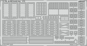 Eduard 72752 - 1:72 B-24D bomb bay