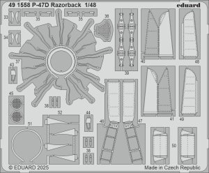 Eduard 491558 - 1:48 P-47D Razorback