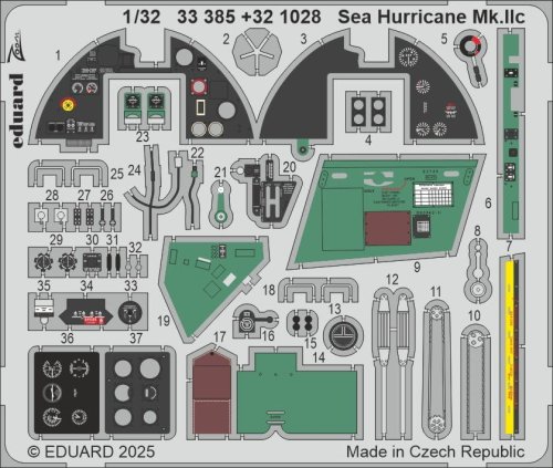 Przejdź do produktu Eduard 33385 - 1:32 Sea Hurricane Mk.IIc