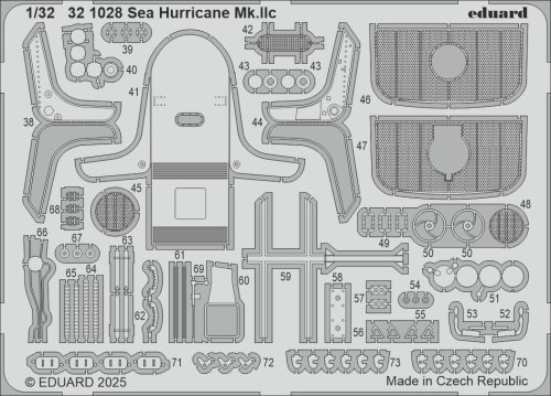 Przejdź do produktu Eduard 321028 - 1:32 Sea Hurricane Mk.IIc