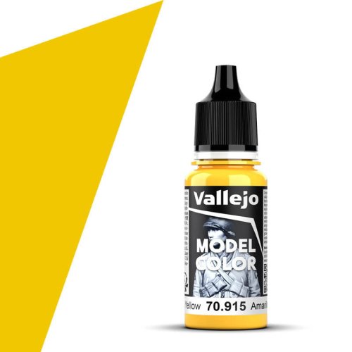 Przejdź do produktu VALLEJO 70915 (14) - Farba akrylowa Deep Yellow 17 ml -  Model Color