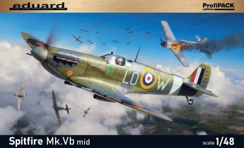 Przejdź do produktu Eduard 82157 - 1:48 Spitfire Mk.Vb mid