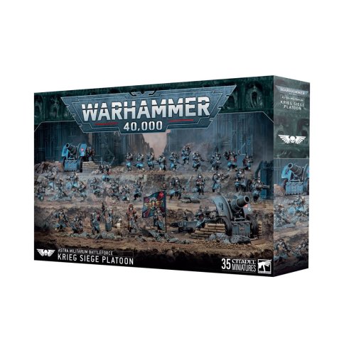 Przejdź do produktu GW 71-47 Warhammer 40k - Astra Militarum: Krieg Siege Platoon
