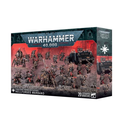 Przejdź do produktu GW 71-43 Warhammer 40k - Chaos Space Marines: Hellforged Warband