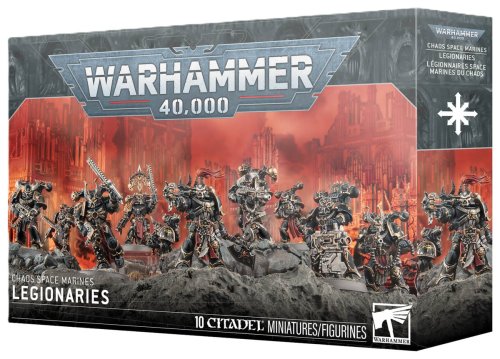 Przejdź do produktu GW 43-105 Warhammer 40k - Chaos Space Marines: Legionaries