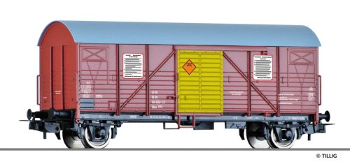 Przejdź do produktu Tillig 77072 H0 - Wagon towarowy typu Glms 1364 do transportu tetraetyloołowiu, DR, ep.IV