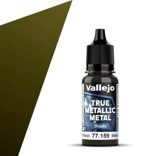 Przejdź do produktu Vallejo 77159 - Farba akrylowa True Metallic Metal 159 Aged Metal Shade 18 ml