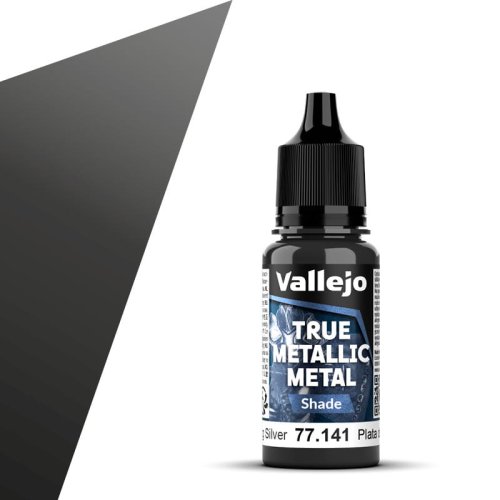 Przejdź do produktu Vallejo 77141 - Farba akrylowa True Metallic Metal 141 Sterling Silver Shade 18 ml