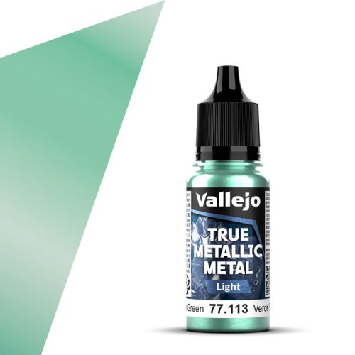 Przejdź do produktu Vallejo 77113 - Farba akrylowa True Metallic Metal 113 Beetle Green Light 18 ml