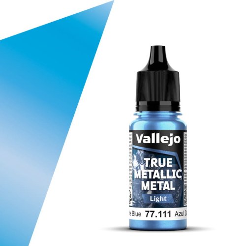 Przejdź do produktu Vallejo 77111 - Farba akrylowa True Metallic Metal 111 Sapphire Blue Light 18 ml