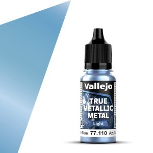 Vallejo 77110 - Farba akrylowa True Metallic Metal 110 Ultramarine Blue Light 18 ml