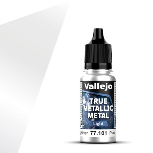 Przejdź do produktu Vallejo 77101 - Farba akrylowa True Metallic Metal 101 Sterling Silver Light 18 ml