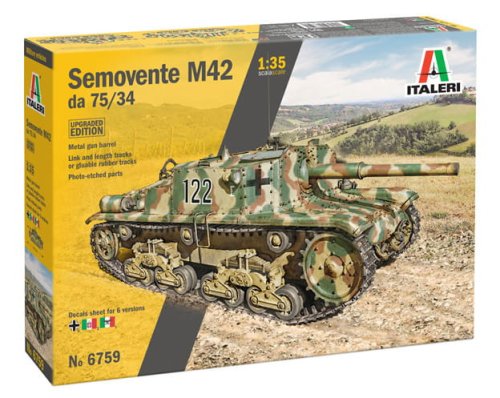 Przejdź do produktu Italeri 6759 - 1:35 Semovente M42 da 75/34