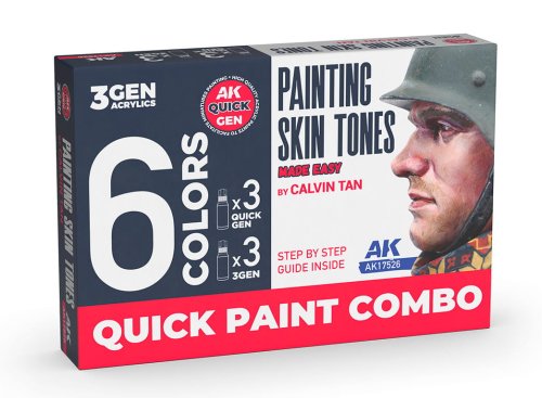 Przejdź do produktu AK Interactive 17526 - Zestaw farb Painting Skin Tones