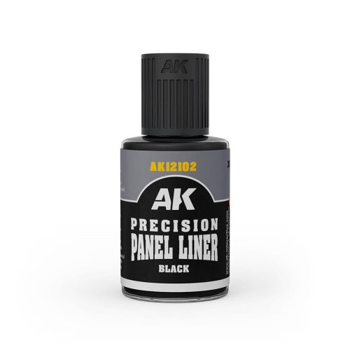 Przejdź do produktu AK Interactive 12102 - Precision Panel Liner Black 30 ml