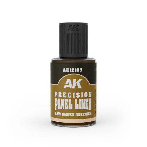 Przejdź do produktu AK Interactive 12107 - Precision Panel Liner Raw Umber Greenish 30 ml