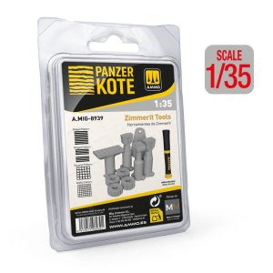 Ammo Mig 8939 - Panzer Kote zestaw narzędzi do zimmeritu w skali 1:35