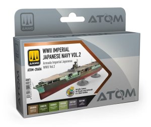 Ammo Mig 20606 - Zestaw farb Atom WWII Imperial Japanese Navy Vol.2