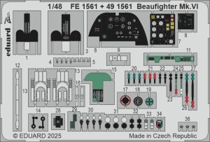 Eduard FE1561 - 1:48 Beaufighter Mk.VI