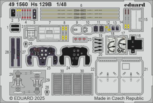 Przejdź do produktu Eduard 491560 - 1:48 Hs 129B