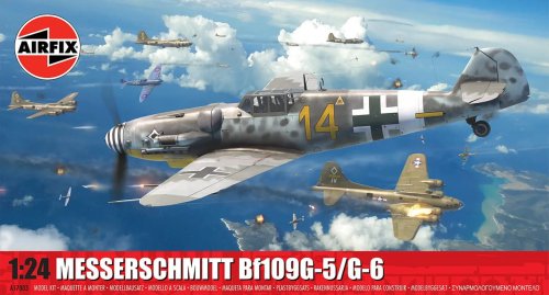 Przejdź do produktu Airfix 17003 - 1:24 Messerschmitt Bf 109G-5/6