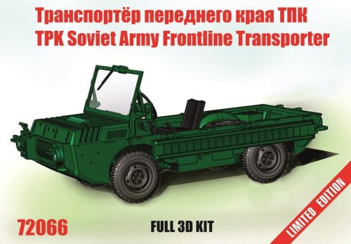 Przejdź do produktu Zebrano 72066 - 1:72 TPK Soviet Army Frontline Transporter