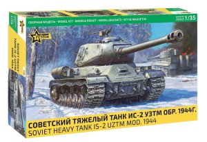 Zvezda 3708 - 1:35 Soviet Heavy Tank IS-2 UZTM Mod. 1945