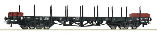 Przejdź do produktu Roco 6600189 H0 - Wagon platforma z kłonicami typu SSlmas 53, DB, ep.III