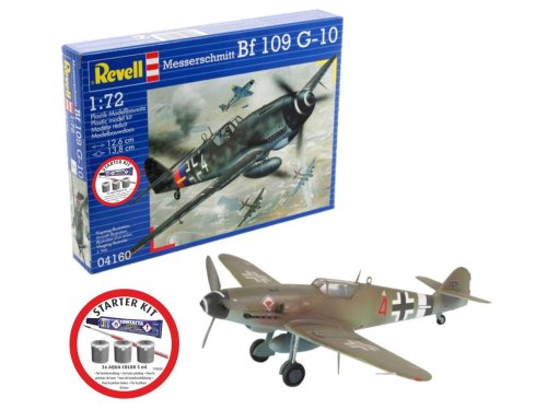 Przejdź do produktu Revell 74160 - 1:72 Messerschmitt Bf 109 G-10 model z farbami