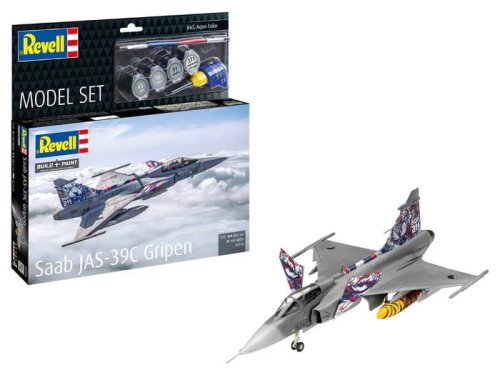 Przejdź do produktu Revell 63776 - 1:72 Saab JAS-39C Gripen model z farbami