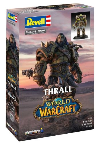 Przejdź do produktu Revell 03516 - 1:16 World of Warcraft Thrall figurka z farbami