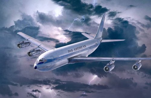 Przejdź do produktu Roden 338 - 1:144 Boeing 707-321 Pan American