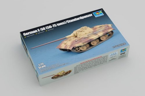 Przejdź do produktu TRUMPETER 07123 - 1:72 German E-50 (50-75 tons)/Standardpanzer