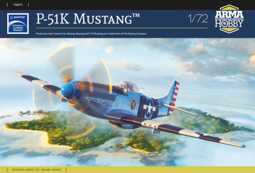 Przejdź do produktu Arma Hobby 70071 - 1:72 P-51K Mustang