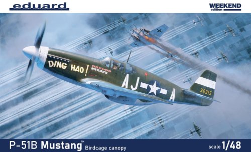 Przejdź do produktu Eduard 84209 - 1:48 P-51B Mustang Birdcage canopy