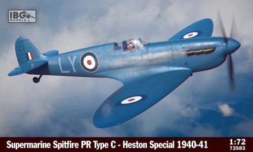 Przejdź do produktu IBG 72583 - 1:72 Supermarine Spitfire PR Type C Heston Special 1940-41