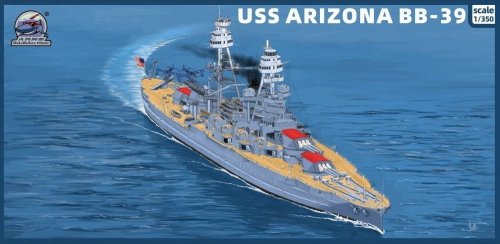 Przejdź do produktu DaLiGeJian CY102 - 1:350 USS Arizona BB-39