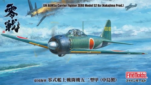 Przejdź do produktu Fine Molds FZ04 - 1:48 IJN A6M5a Carrier Fighter Zero Model 52 Ko - Nakajima Production
