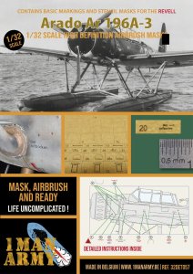 1 Man Army 32DET057 - 1:32 Arado Ar 196A-3 (Revell)