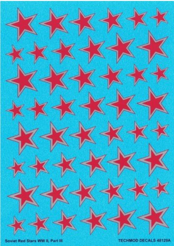 Przejdź do produktu Techmod 48129 - 1:48 Soviet Red Stars