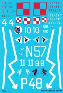 Techmod 32071 - 1:32 PZL P-11c