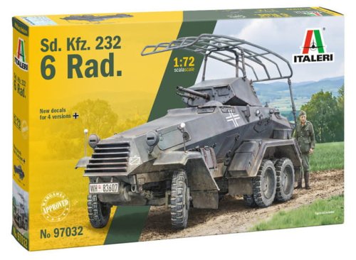 Przejdź do produktu Italeri 97032 - 1:72 Sd.Kfz. 232 6 Rad