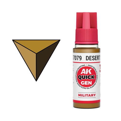 Przejdź do produktu AK Interactive 17079 - Farba akrylowa Quick Gen Desert Sand 18 ml