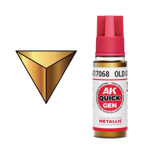 Przejdź do produktu AK Interactive 17068 - Farba akrylowa Quick Gen Old Gold 18 ml
