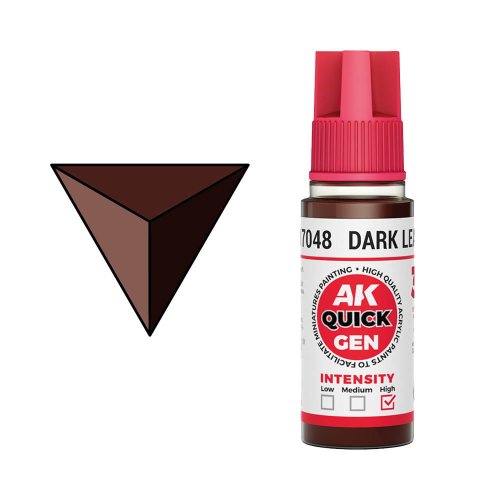 Przejdź do produktu AK Interactive 17048 - Farba akrylowa Quick Gen Dark Leather 18 ml