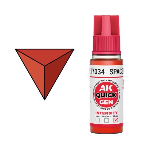 Przejdź do produktu AK Interactive 17034 - Farba akrylowa Quick Gen Space Red 18 ml